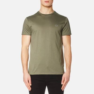 Lacoste Men's Basic Crew Neck T-Shirt - Army