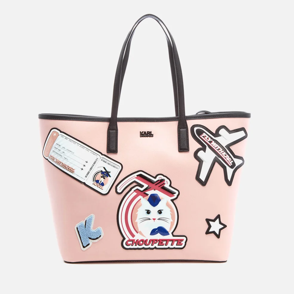 Karl Lagerfeld Women's K/Jet Choupette Shopper Bag - Quartz Image 1