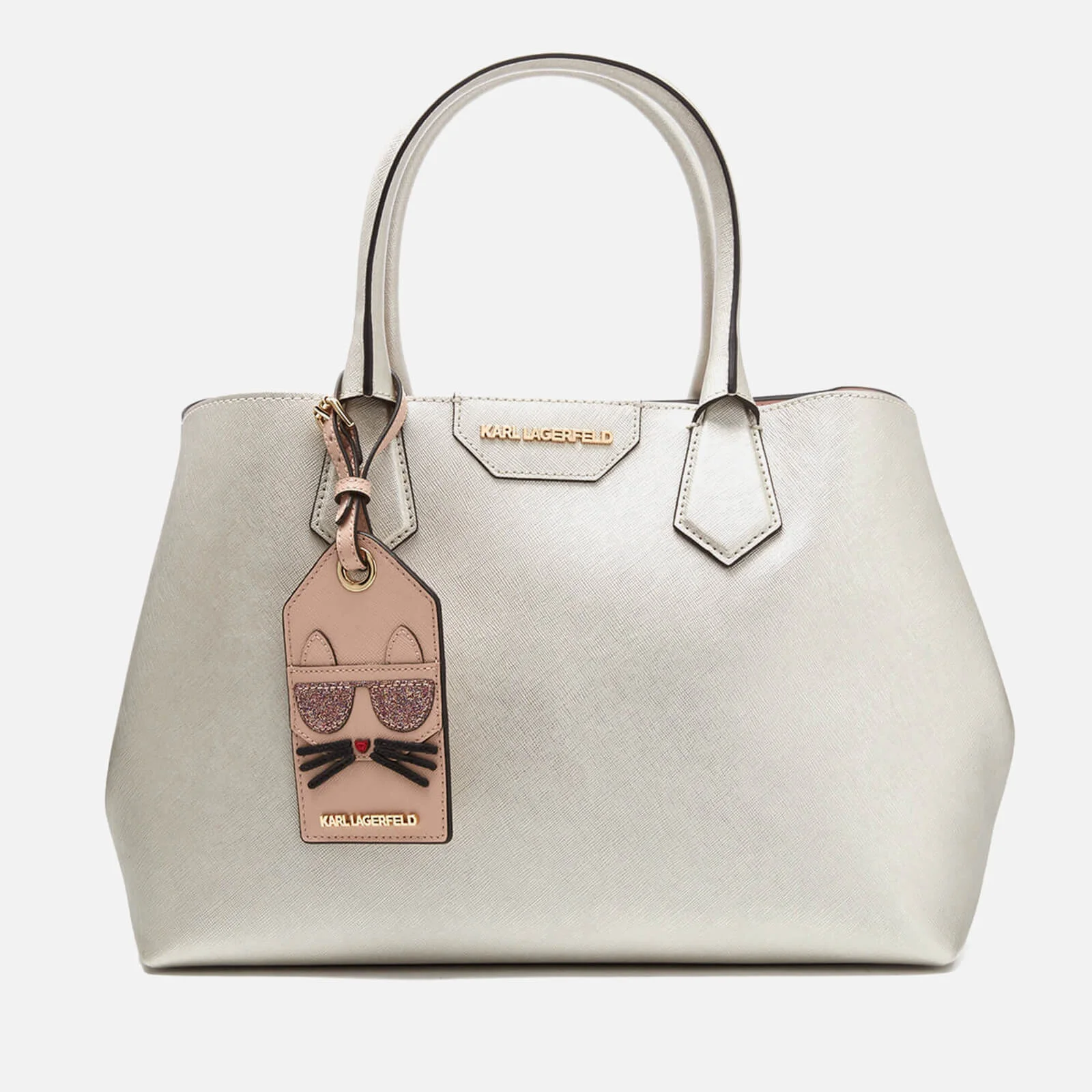 Karl Lagerfeld Women's K/Lady Shopper Bag - Champage Image 1