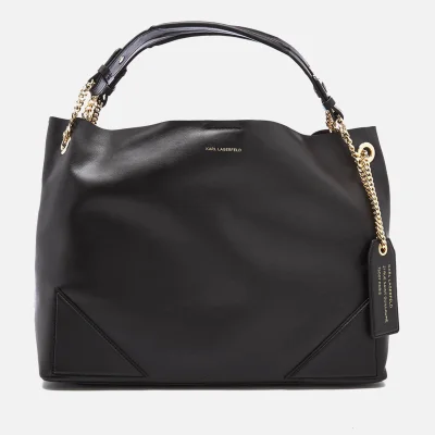 Karl Lagerfeld Women's K/Slouchy Shopper Bag - Black
