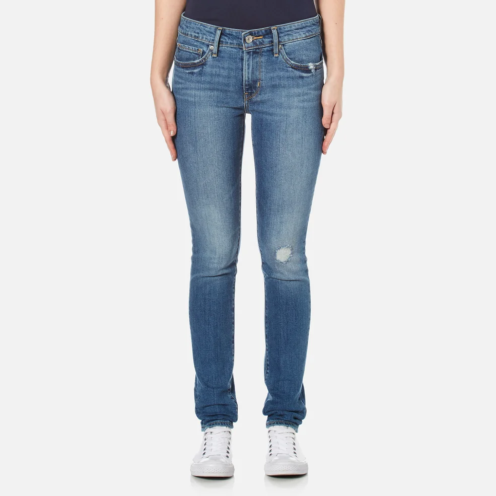 Levi's Women's 711 Skinny Jeans - After Life Image 1