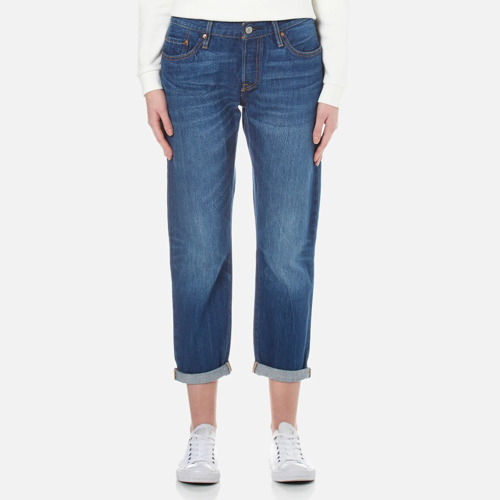 Levi's Women's 501 CT Jeans - Crate Digger Image 1