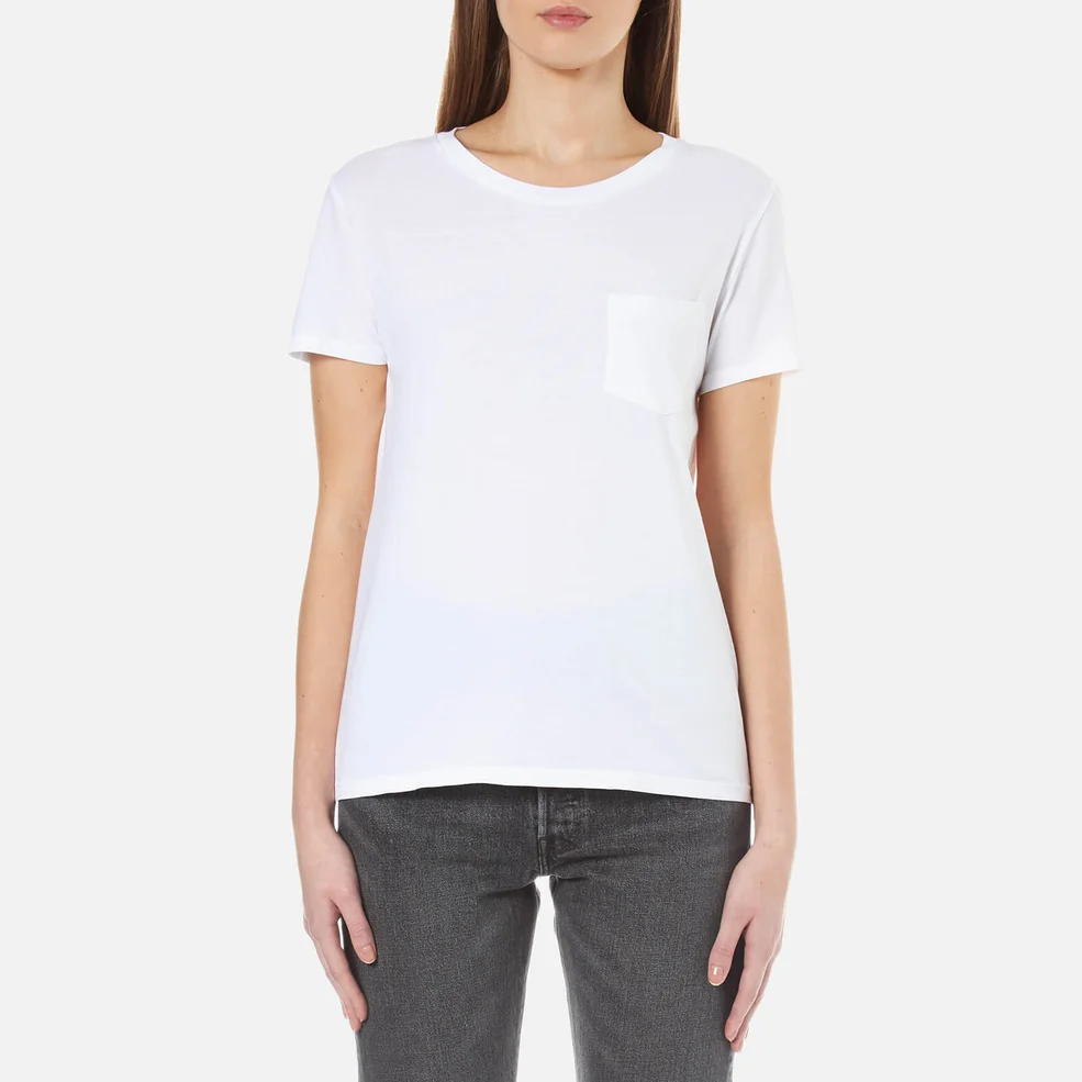 Levi's Women's The Perfect Crew T-Shirt - White Image 1