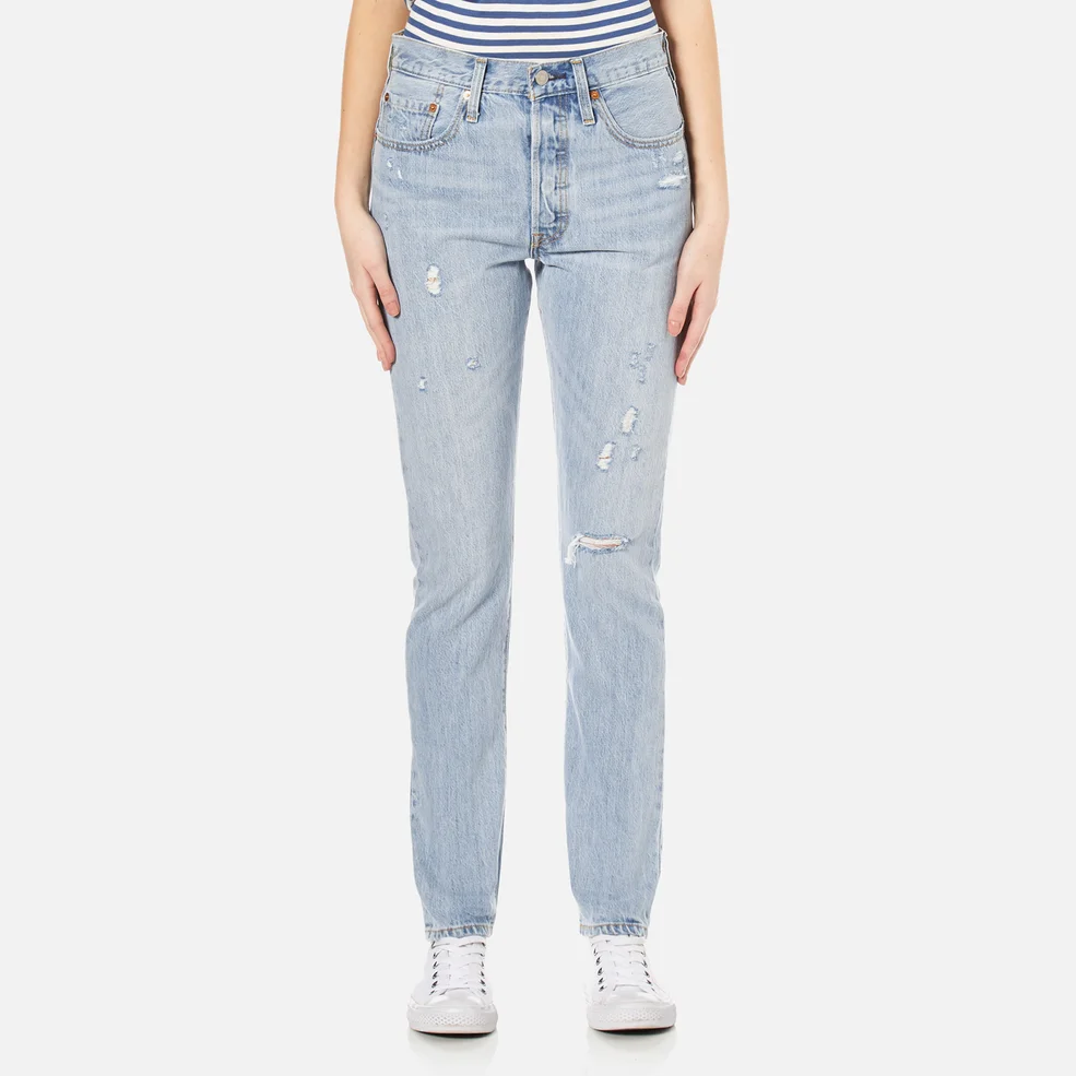 Levi's Women's 501 Skinny Jeans - Clear Minds Image 1