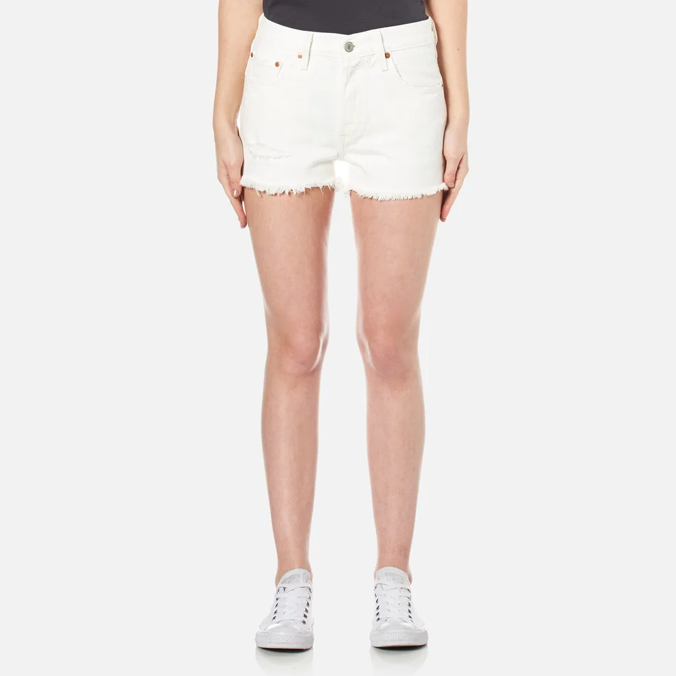 Levi's Women's 501 Denim Shorts - with the Band Image 1