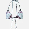 Mara Hoffman Women's Verbena String Bikini Top - Sage/Multi - Image 1