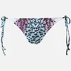 Mara Hoffman Women's Verbena Tie Bikini Bottoms - Sage/Multi - Image 1
