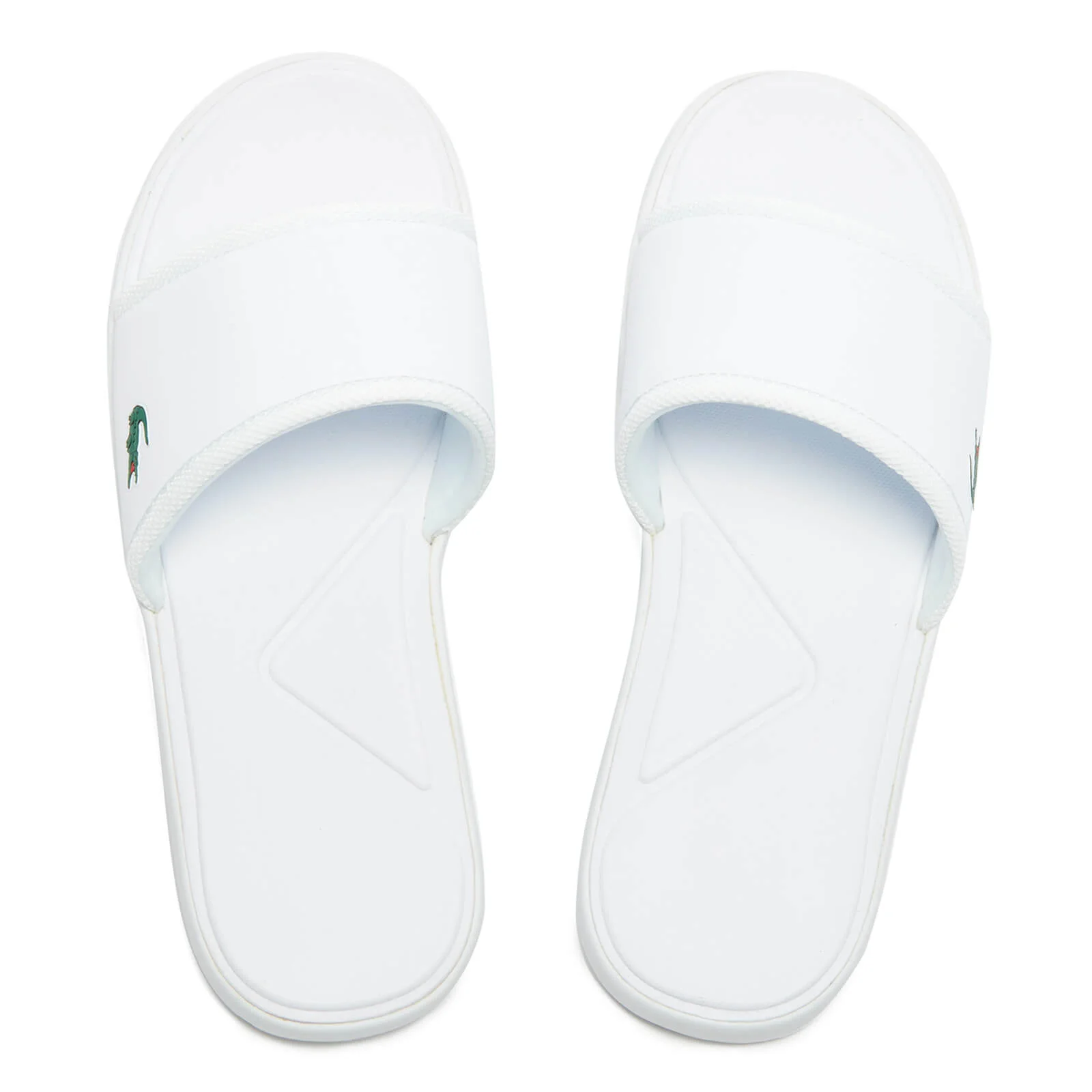 Lacoste Men's L.30 Slide Sport Slide Sandals - White Image 1