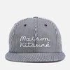 Maison Kitsuné Men's Baseball Cap Striped Hat - Navy Stripe - Image 1