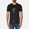 Versace Collection Men's Logo Piping T-Shirt - Black - Image 1
