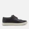 PS by Paul Smith Men's Rupert Perforated Toe Trainers - Dark Navy Milano Crust - Image 1