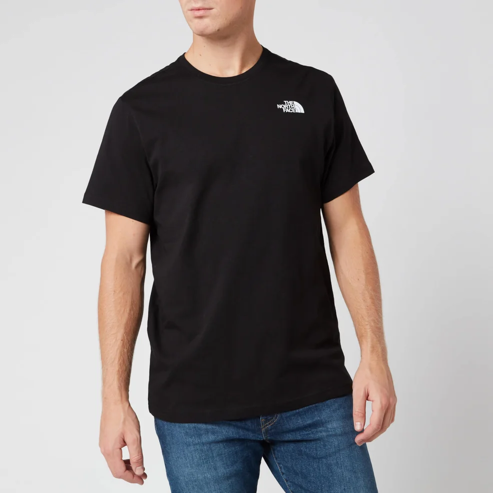 The North Face Men's Redbox Short Sleeve T-Shirt - TNF Black Image 1
