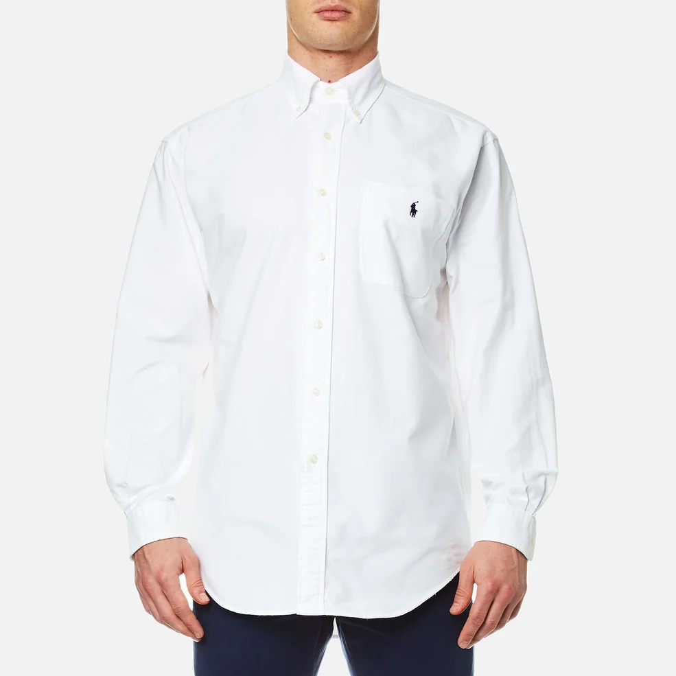 Polo Ralph Lauren Men's Oversized Pocket Shirt - White Image 1