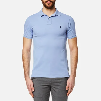 Polo Ralph Lauren Men's Pique Polo Shirt - Blue