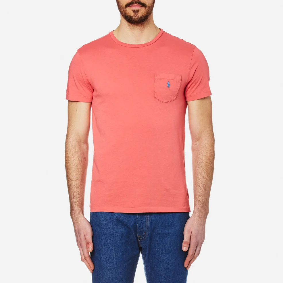 Polo Ralph Lauren Men's Pocket T-Shirt - Winslow Red Image 1
