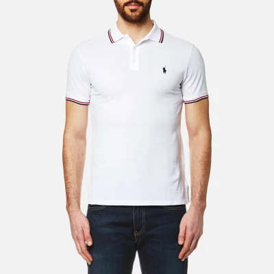 Polo Ralph Lauren Men's Tipped Polo Shirt - White