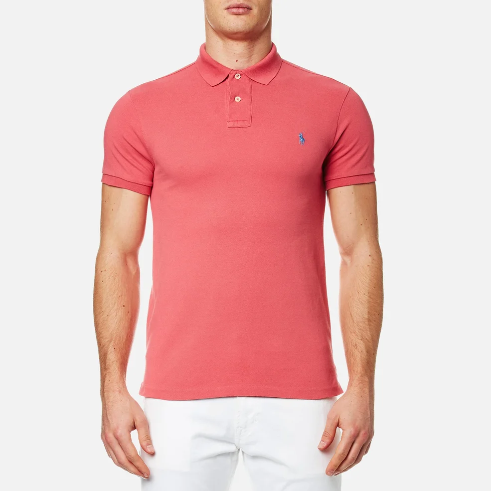 Polo Ralph Lauren Men's Slim Fit Polo Shirt - Winslow Red Image 1