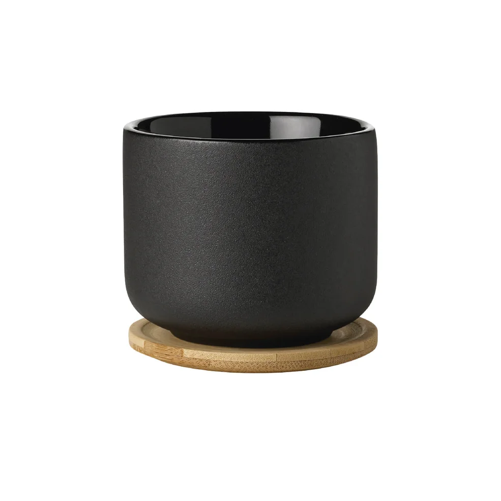 Stelton Theo Cup with Coaster Image 1