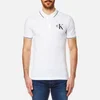 Calvin Klein Men's True Icon Slim Fit Polo Shirt - Bright White - Image 1