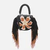 SALAR Women's Mimi Paradise Bag - Black/Natural/Soft Pink - Image 1