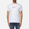 A.P.C. Men's Couleurs T-Shirt - Blanc - Image 1