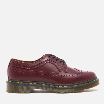 Dr. Martens Men's 3989 Original Archives Smooth Wingtip Brogues - Cherry Red
