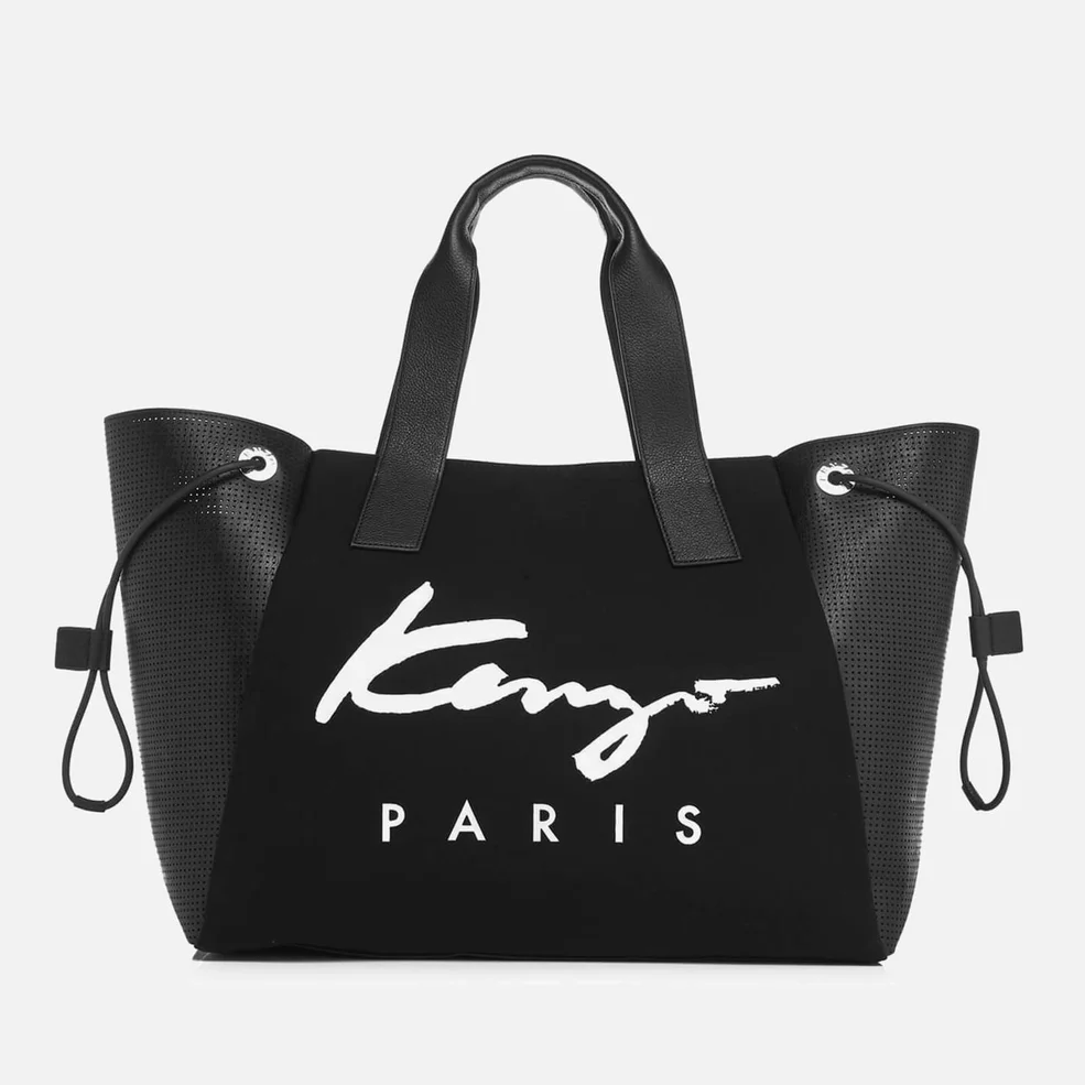 KENZO Women's Essentials Large Tote Bag - Black Image 1