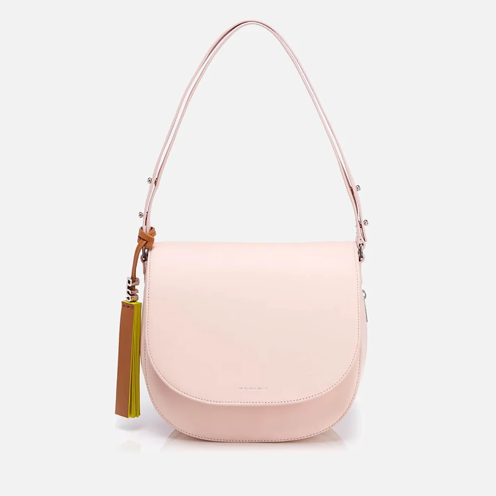 PS by Paul Smith Women's PS Leather Saddle Bag - Blush Image 1