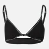 Calvin Klein Women's Triangle Unlined Bra - Black - Image 1