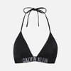 Calvin Klein Women's Triangle Bikini Top - Black - Image 1