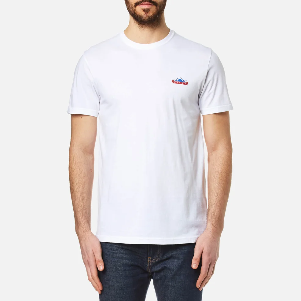 Penfield Men's Logo Crew Neck T-Shirt - White Image 1