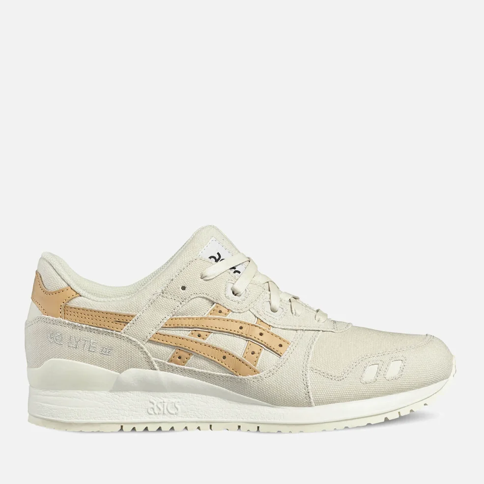 Asics Lifestyle Men's Gel-Lyte III Tote Pack Trainers - Birch/Tan Image 1