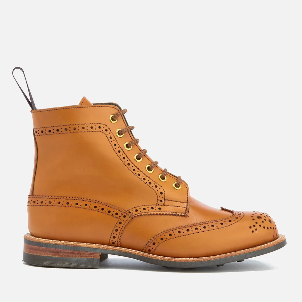Knutsford by Tricker's Women's Stephy Leather Lace Up Boots - Acorn Image 1