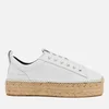 McQ Alexander McQueen Women's Sade Runner Leather Trainers - White - Image 1