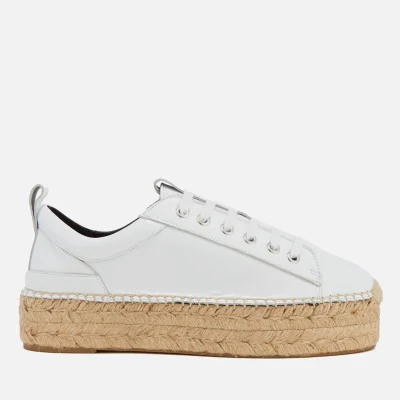 McQ Alexander McQueen Women's Sade Runner Leather Trainers - White