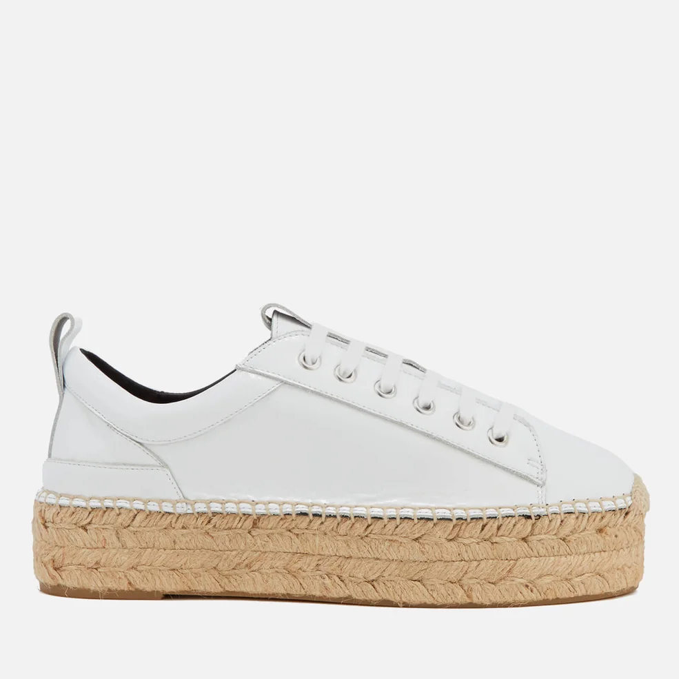 McQ Alexander McQueen Women's Sade Runner Leather Trainers - White Image 1