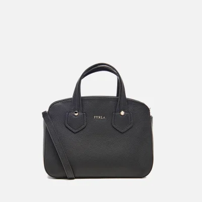 Furla Women's Giada Small Tote Bag with Zip - Black