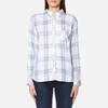 Rails Women's Hunter Check Shirt - White/Blush/Patriot - Image 1