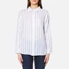 Rails Women's Charli Stripe Shirt - White/Ryal/Magenta - Image 1