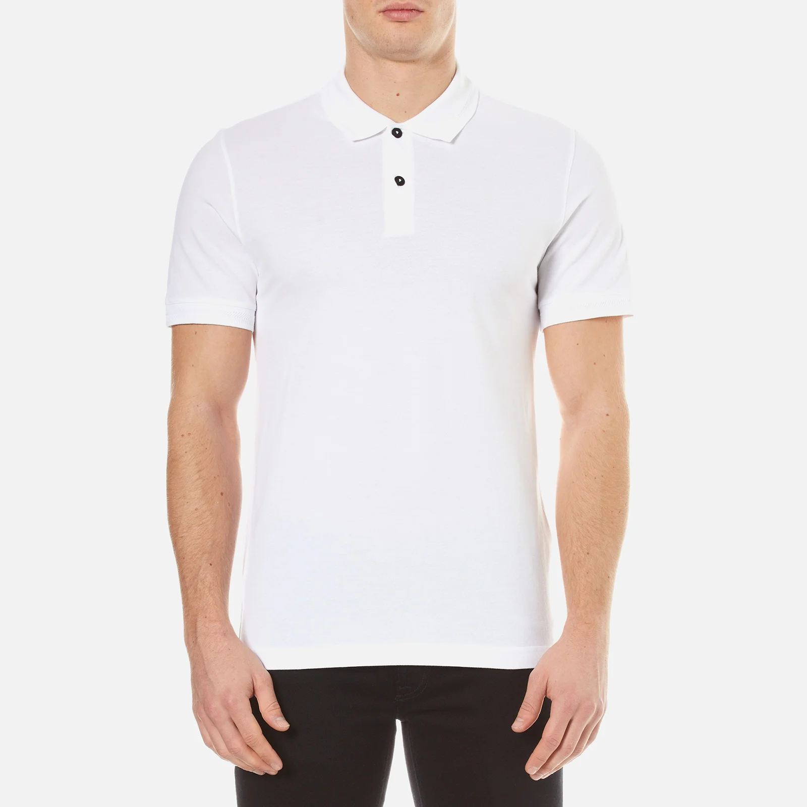 Belstaff Men's Granard Short Sleeve Polo Shirt - White Image 1
