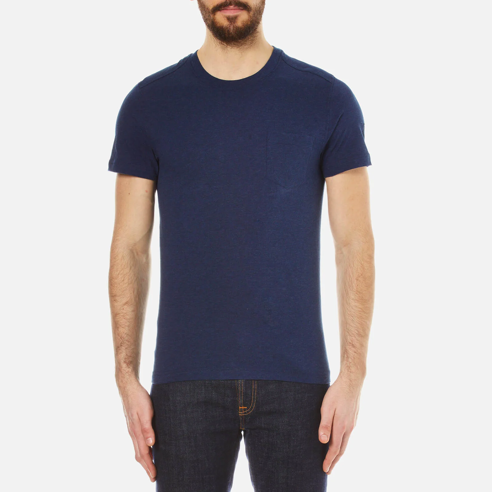 Belstaff Men's New Thom T-Shirt - Bright Indigo Melange Image 1