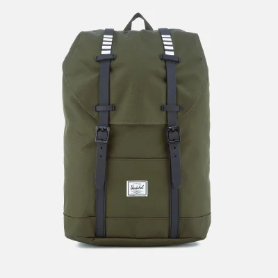Herschel Supply Co. Retreat Mid-Volume Backpack - Forest Night/Black Rubber/White Inset