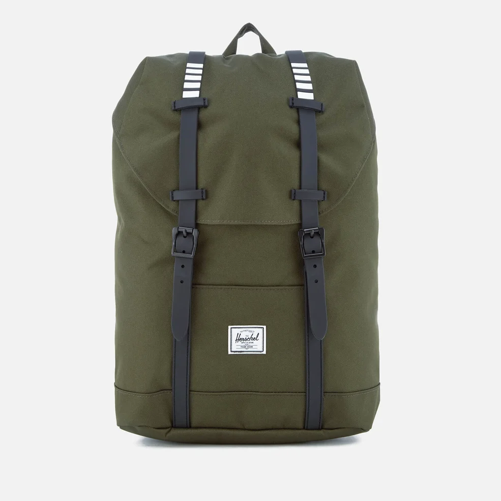 Herschel Supply Co. Retreat Mid-Volume Backpack - Forest Night/Black Rubber/White Inset Image 1