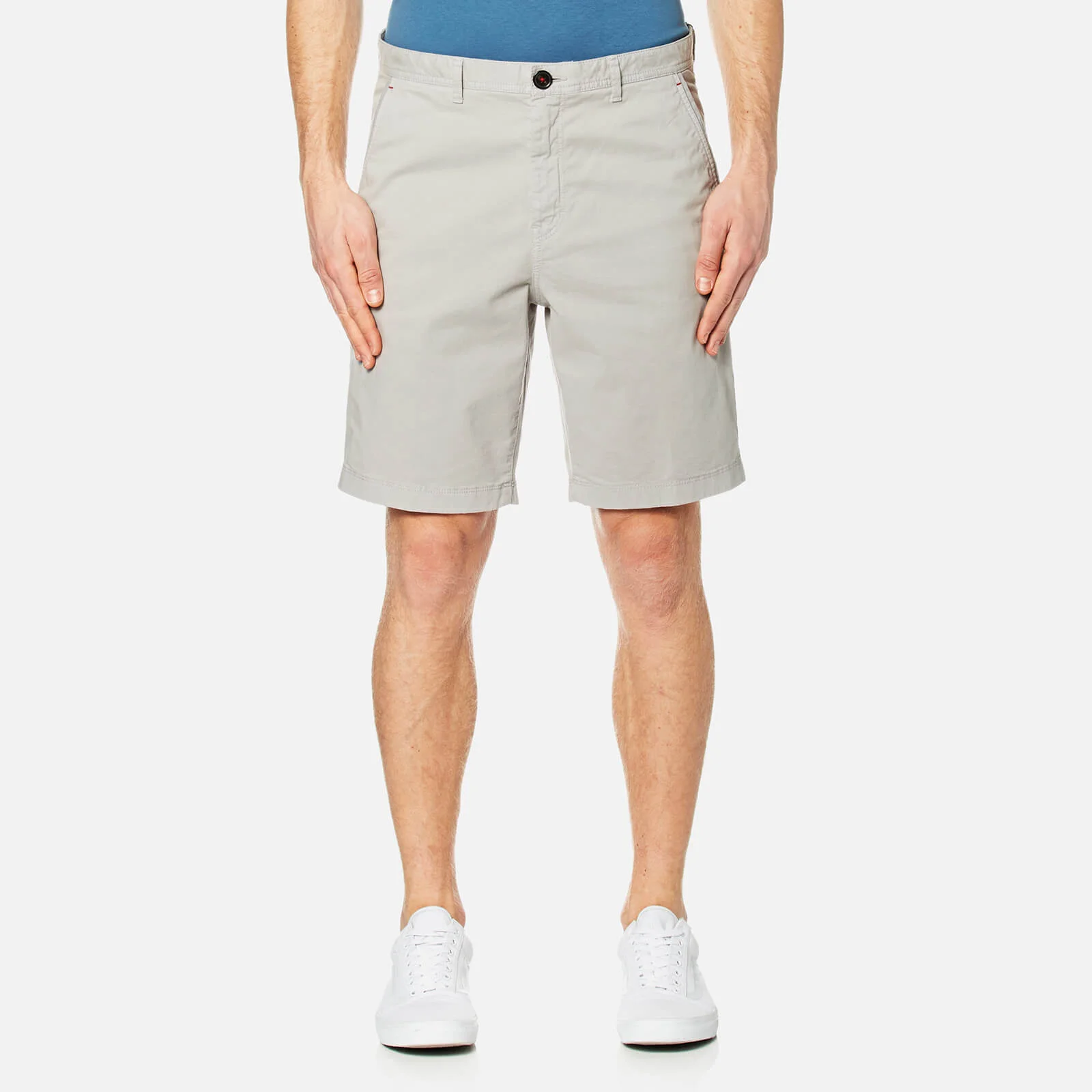Michael Kors Men's Slim Garment Dye Shorts - Ice Grey Image 1