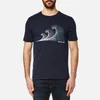 Michael Kors Men's Three Waves Graphic T-Shirt - Midnight - Image 1
