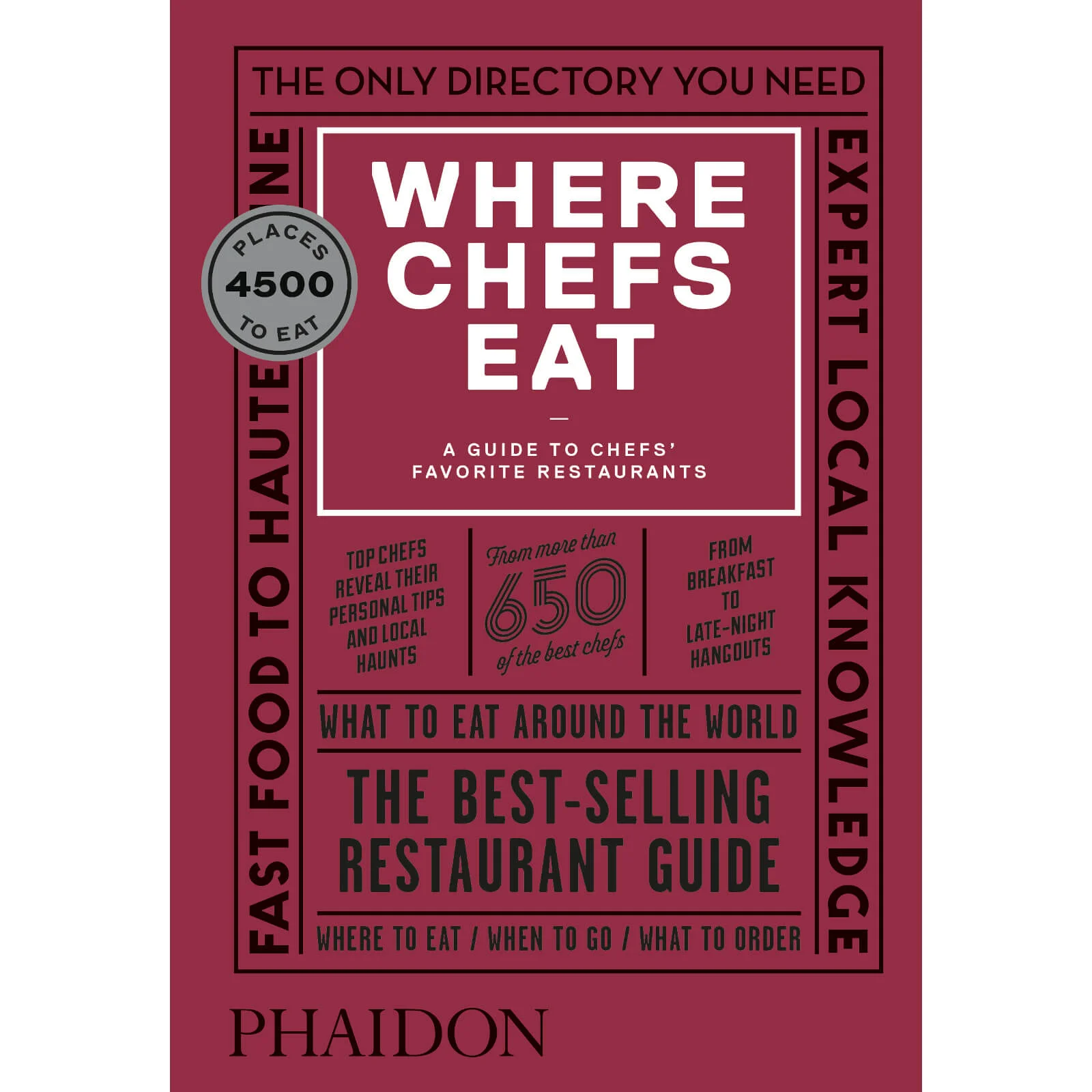 Phaidon: Where Chefs Eat (Third Edition) Image 1