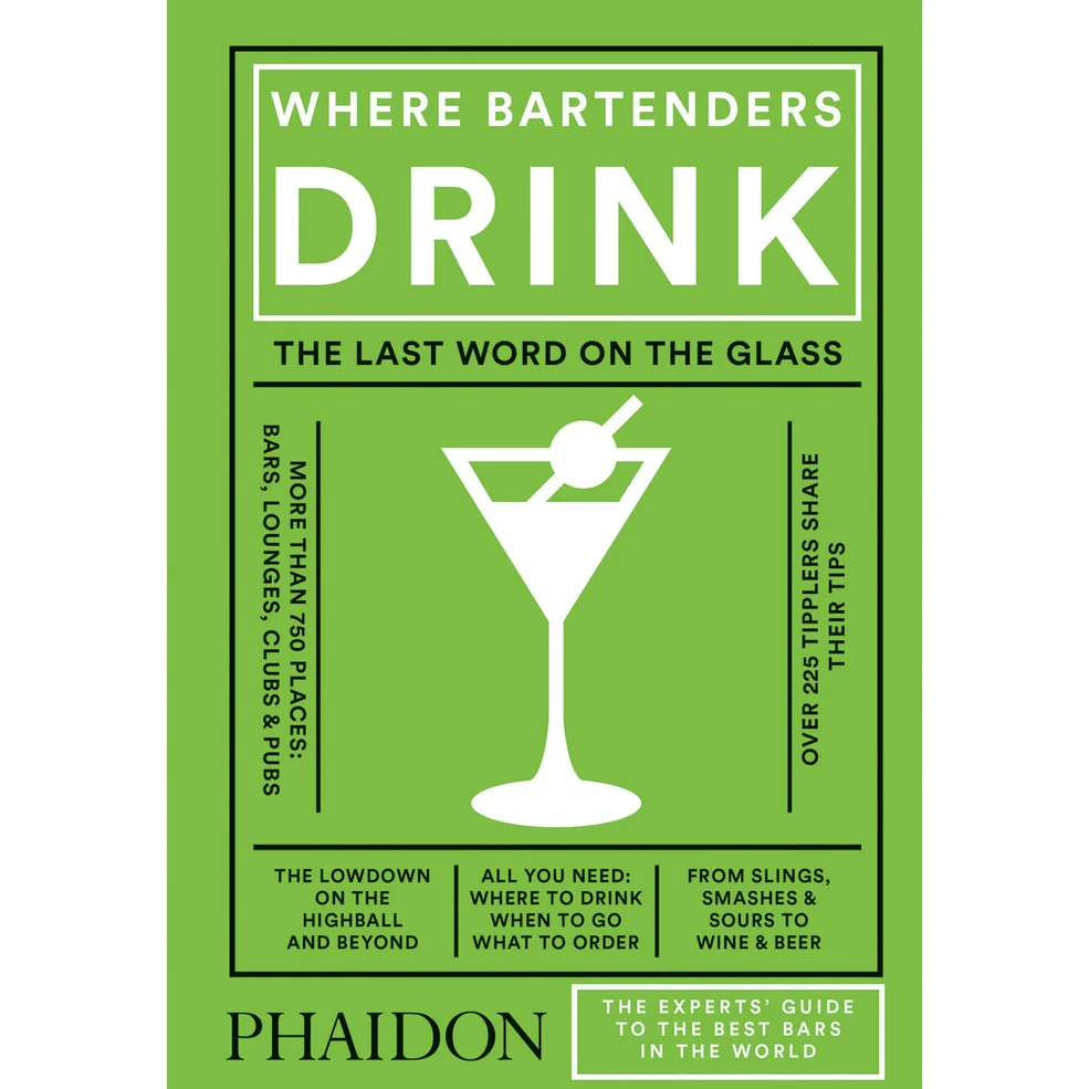 Phaidon Books: Where Bartenders Drink Image 1