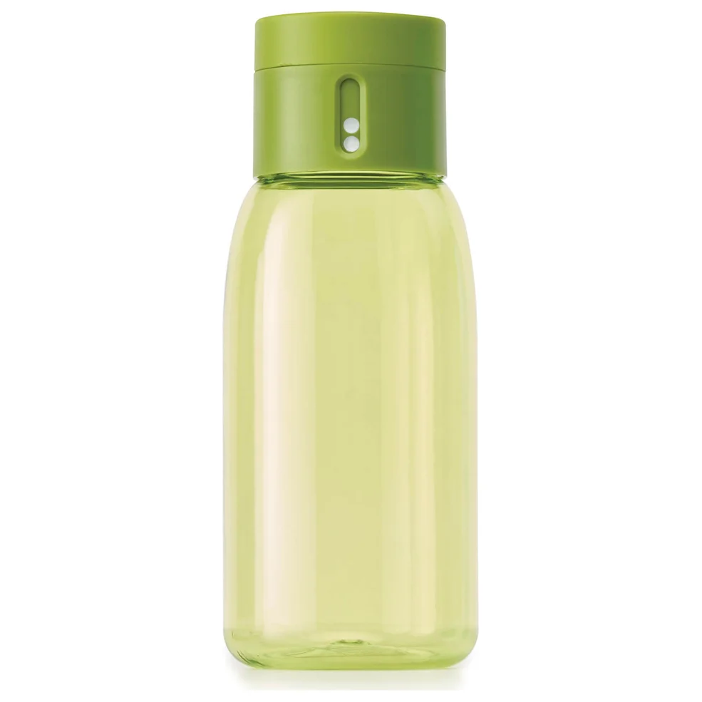 Joseph Joseph Dot Hydration-Tracking Water Bottle - Green 400ml Image 1