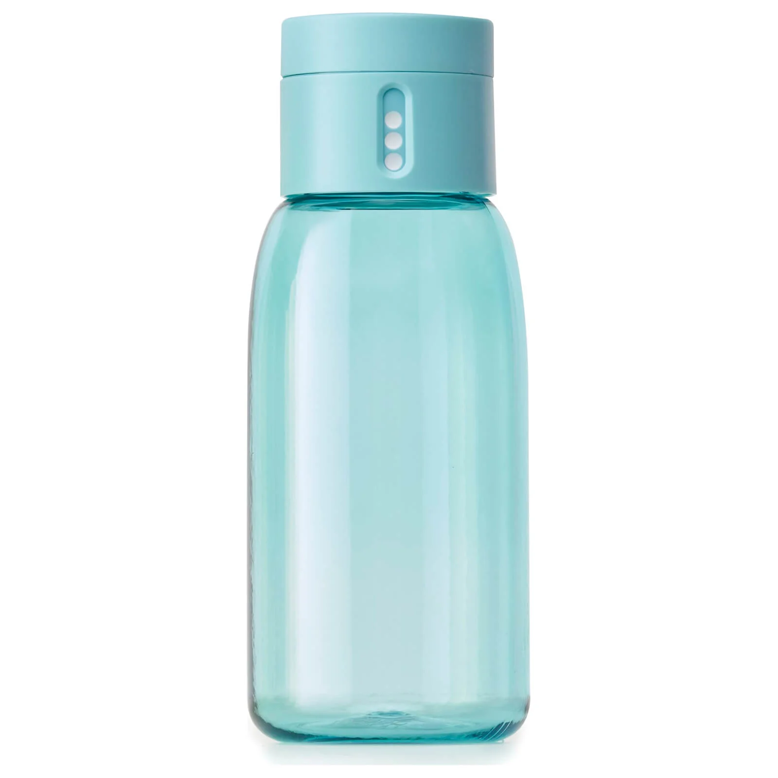 Joseph Joseph Dot Hydration-Tracking Water Bottle - Turquoise 400ml Image 1