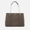 Love Moschino Women's Croc Shopper Tote Bag - Grey - Image 1